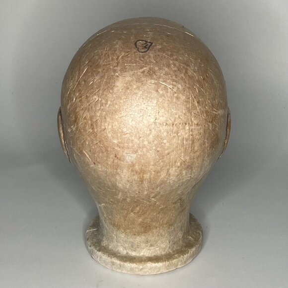 SOLD eBay Art Hand Painted Mannequin Head MCM Model Art Display Hat Wig Form - Picture 7 of 11